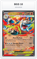 Graded - Mega Camerupt ex - 022/132 — BGS 10 graded overlay