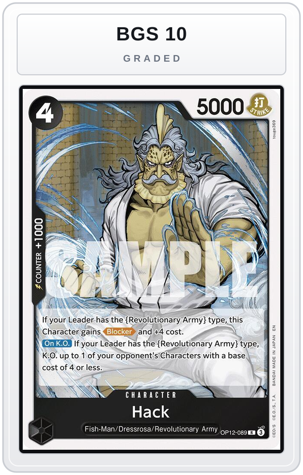 Graded - Hack — BGS 10 graded overlay