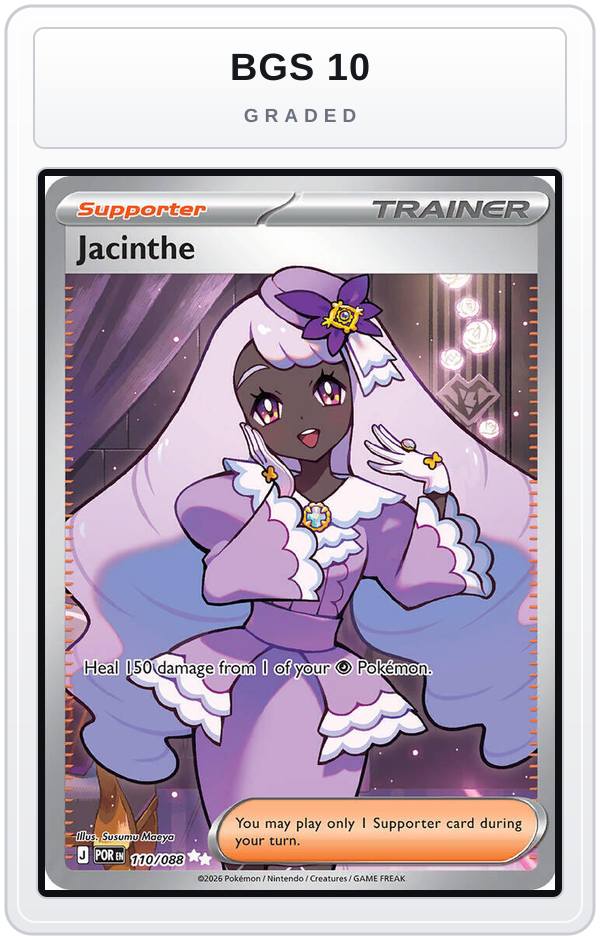 Graded - Jacinthe - 110/088 — BGS 10 graded overlay