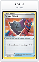 Graded - Rusted Shield — BGS 10 graded overlay