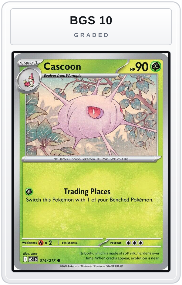 Graded - Cascoon — BGS 10 graded overlay