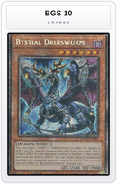 Graded - Bystial Druiswurm — BGS 10 graded overlay