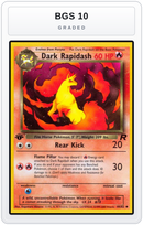 Graded - Dark Rapidash — BGS 10 graded overlay