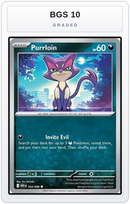 Graded - Purrloin — BGS 10 graded overlay