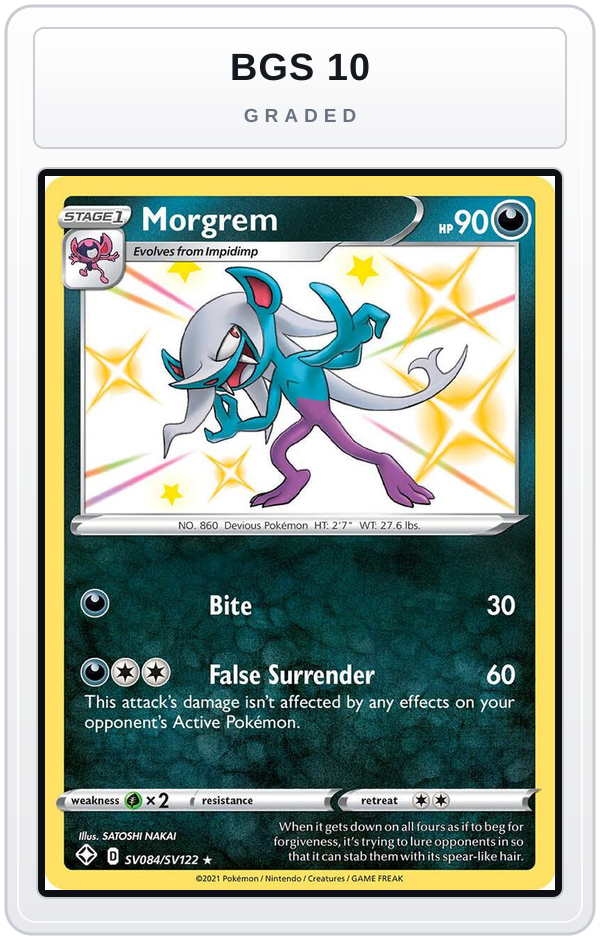 Graded - Morgrem — BGS 10 graded overlay