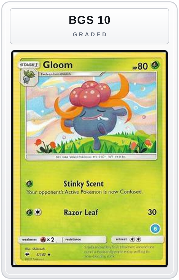 Graded - Gloom (6) — BGS 10 graded overlay
