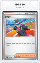 Graded - Judge — BGS 10 graded overlay