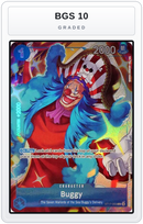 Graded - Buggy (Seven Warlords of the Sea Binder Set) — BGS 10 graded overlay
