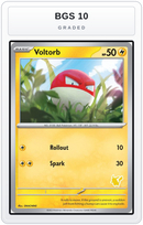 Graded - Voltorb — BGS 10 graded overlay