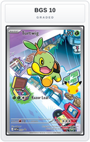 Graded - Turtwig - 040 — BGS 10 graded overlay