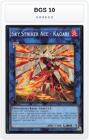 Graded - Sky Striker Ace - Kagari (Alternate Art) — BGS 10 graded overlay
