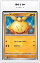 Graded - Makuhita - 068 — BGS 10 graded overlay