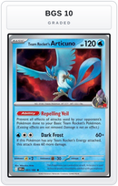 Graded - Team Rocket's Articuno - 051/182 (Non-Holo) — BGS 10 graded overlay