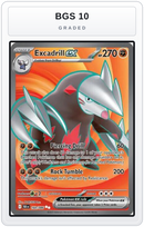Graded - Excadrill ex - 160/086 — BGS 10 graded overlay
