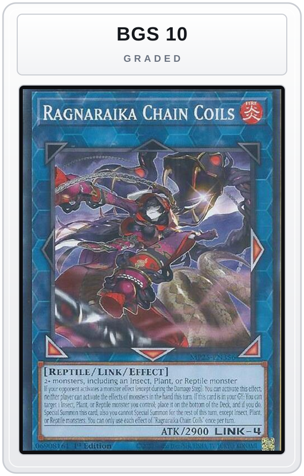 Graded - Ragnaraika Chain Coils — BGS 10 graded overlay