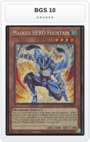 Graded - Masked HERO Fountain — BGS 10 graded overlay