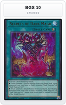 Graded - Secrets of Dark Magic — BGS 10 graded overlay
