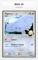 Graded - Togekiss C — BGS 10 graded overlay
