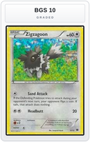 Graded - Zigzagoon - 11/12 — BGS 10 graded overlay