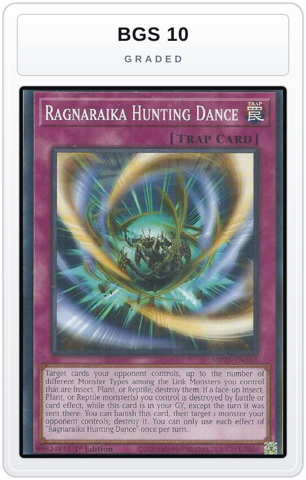 Graded - Ragnaraika Hunting Dance — BGS 10 graded overlay