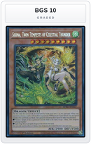 Graded - Shiina, Twin Tempests of Celestial Thunder — BGS 10 graded overlay