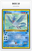 Graded - Articuno (17) — BGS 10 graded overlay