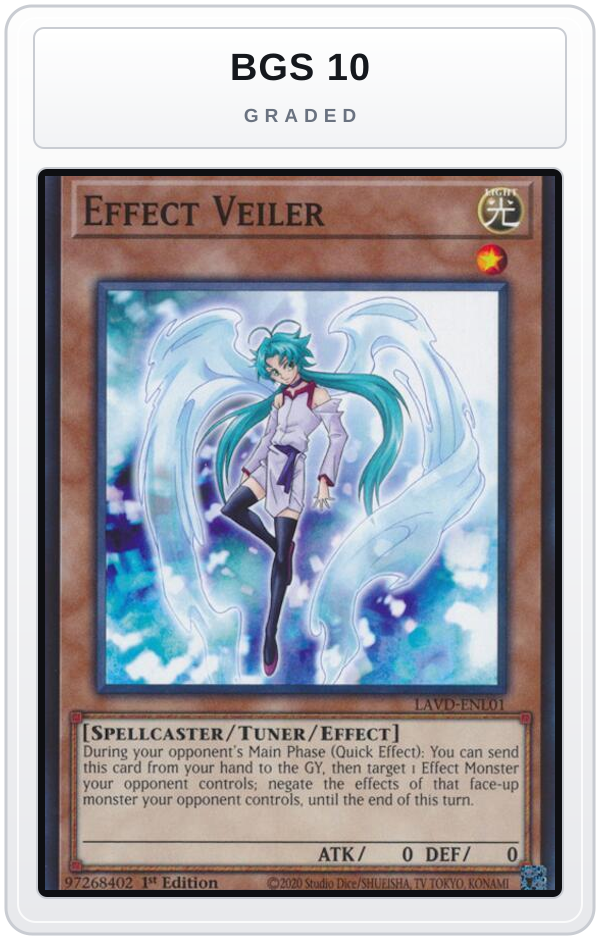 Graded - Effect Veiler (LAVD-ENL01) — BGS 10 graded overlay