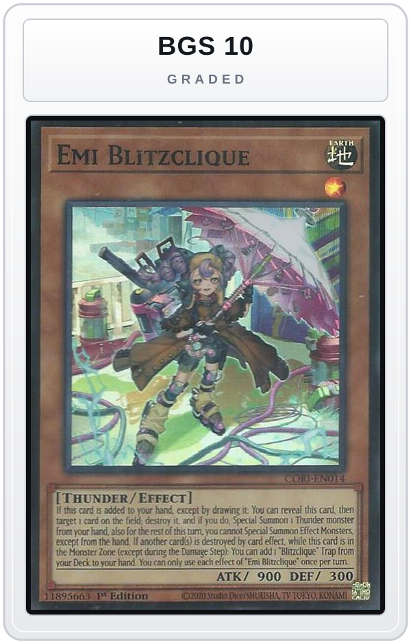 Graded - Emi Blitzclique — BGS 10 graded overlay