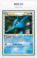 Graded - Kingdra (Prime) — BGS 10 graded overlay