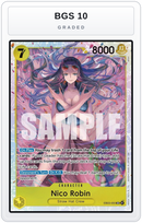 Graded - Nico Robin (055) — BGS 10 graded overlay