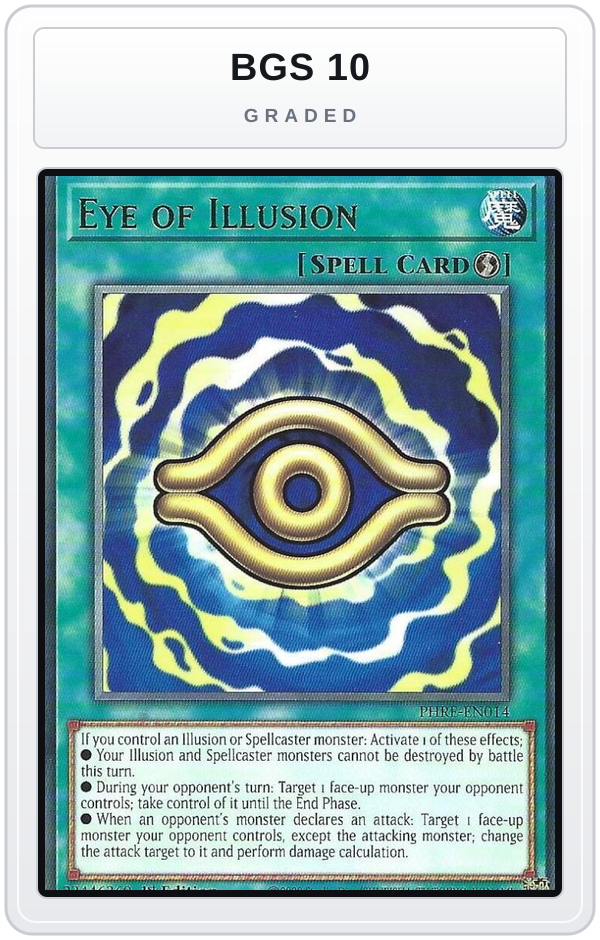 Graded - Eye of Illusion — BGS 10 graded overlay