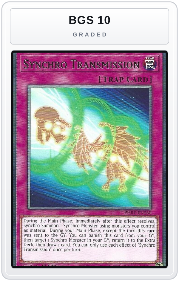 Graded - Synchro Transmission — BGS 10 graded overlay