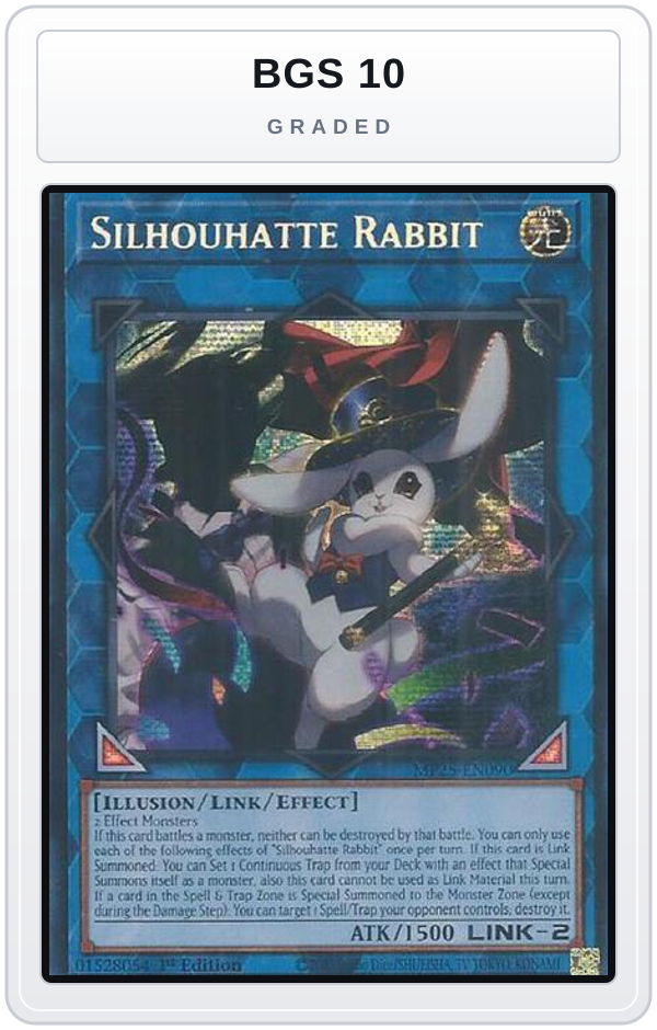 Graded - Silhouhatte Rabbit — BGS 10 graded overlay