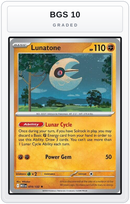 Graded - Lunatone — BGS 10 graded overlay