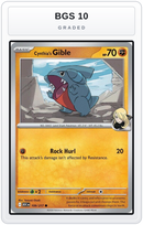 Graded - Cynthia's Gible — BGS 10 graded overlay