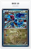 Graded - Druddigon - Team Plasma - 201/BW-P — BGS 10 graded overlay
