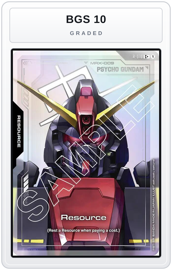 Graded - Resource (R-010) (C+) — BGS 10 graded overlay