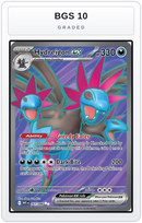 Graded - Hydreigon ex - 161/086 — BGS 10 graded overlay