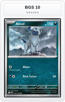 Graded - Absol — BGS 10 graded overlay