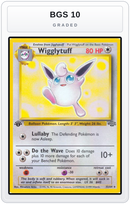 Graded - Wigglytuff (32) — BGS 10 graded overlay