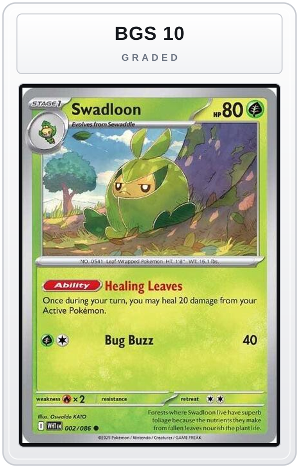 Graded - Swadloon — BGS 10 graded overlay