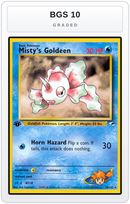 Graded - Misty's Goldeen (30) — BGS 10 graded overlay