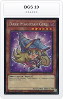 Graded - Dark Magician Girl — BGS 10 graded overlay