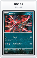 Graded - Yveltal — BGS 10 graded overlay