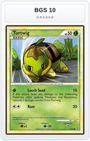 Graded - Turtwig — BGS 10 graded overlay