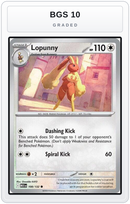 Graded - Lopunny — BGS 10 graded overlay