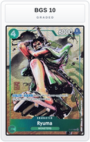 Graded - Ryuma (Oda Stamped Signature) (Premium Card Collection -Best Selection Vol. 3-) — BGS 10 graded overlay