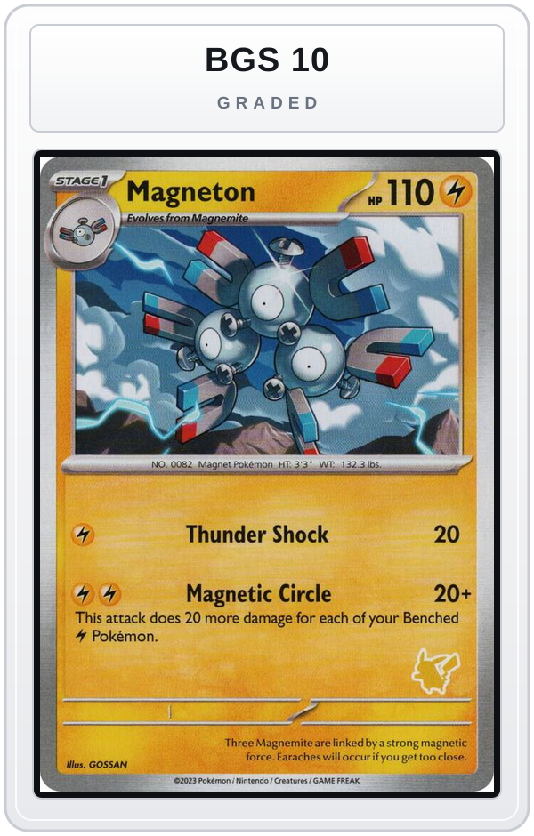 Graded - Magneton — BGS 10 graded overlay