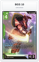 Graded - Char's Gelgoog — BGS 10 graded overlay
