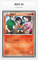 Graded - Tepig — BGS 10 graded overlay